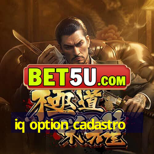 iq option cadastro