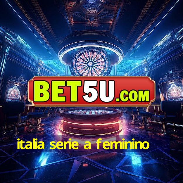 italia serie a feminino