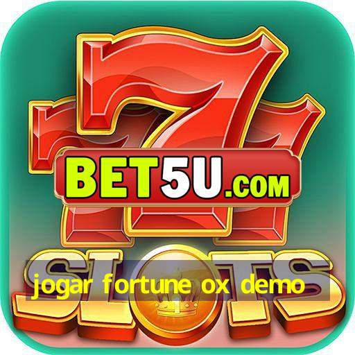 jogar fortune ox demo