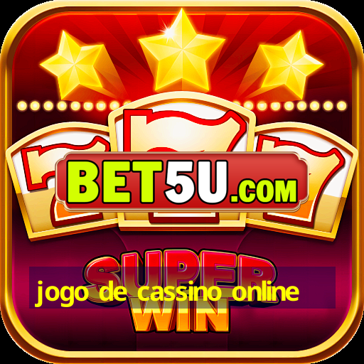 jogo de cassino online