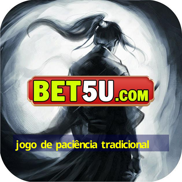 jogo de paciência tradicional