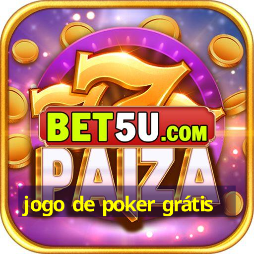 jogo de poker grátis