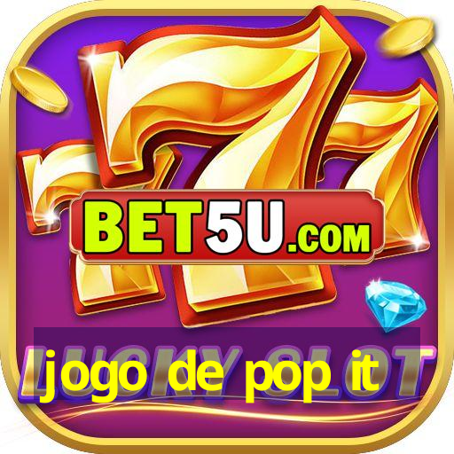 jogo de pop it