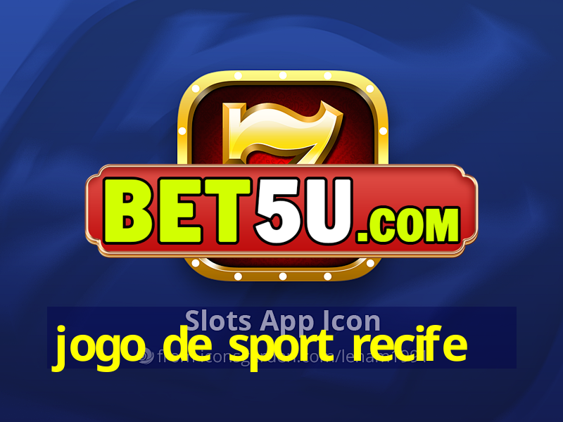 jogo de sport recife