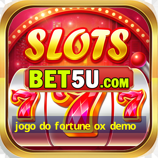 jogo do fortune ox demo