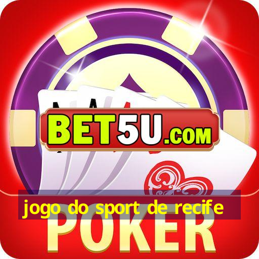 jogo do sport de recife