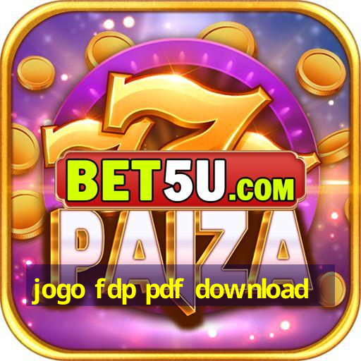 jogo fdp pdf download