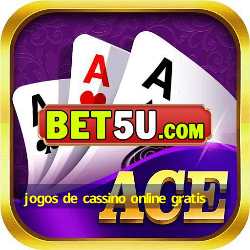 jogos de cassino online gratis