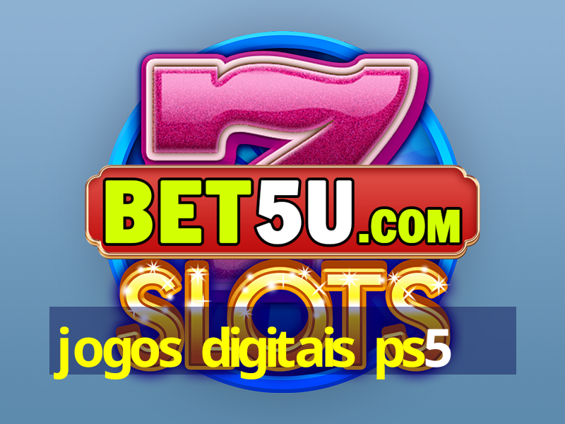 jogos digitais ps5