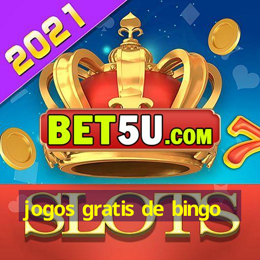 jogos gratis de bingo