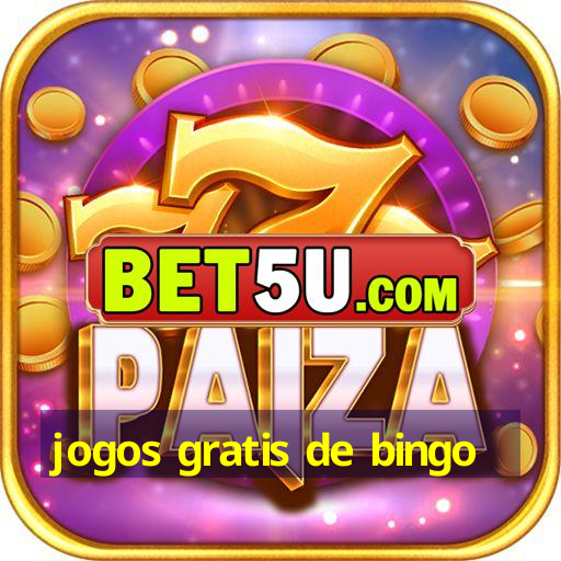 jogos gratis de bingo