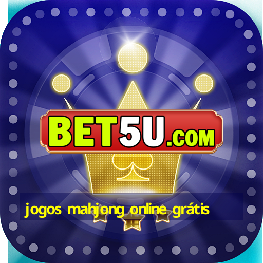 jogos mahjong online grátis