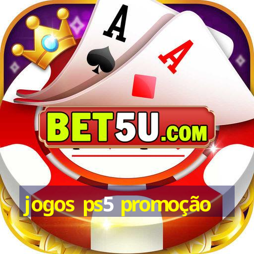 jogos ps5 promoção