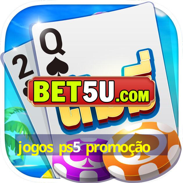 jogos ps5 promoção