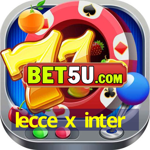 lecce x inter