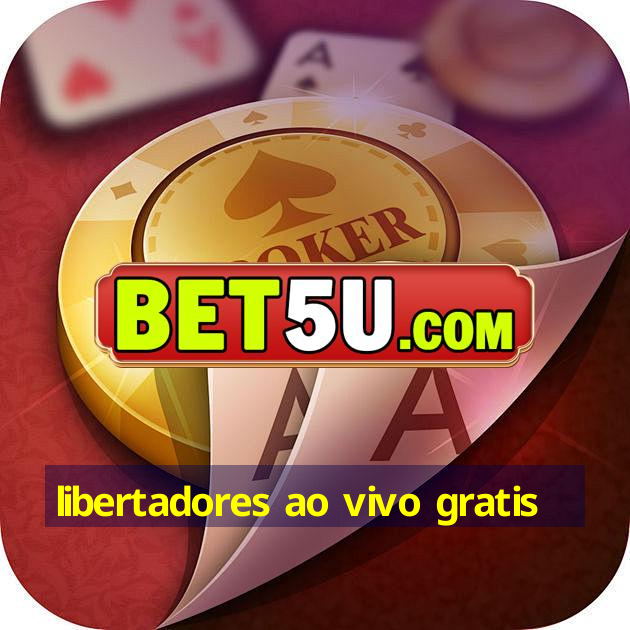 libertadores ao vivo gratis