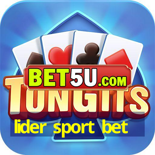 lider sport bet