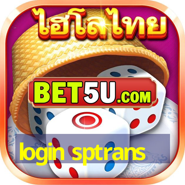 login sptrans