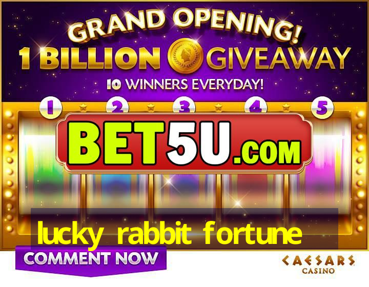 lucky rabbit fortune