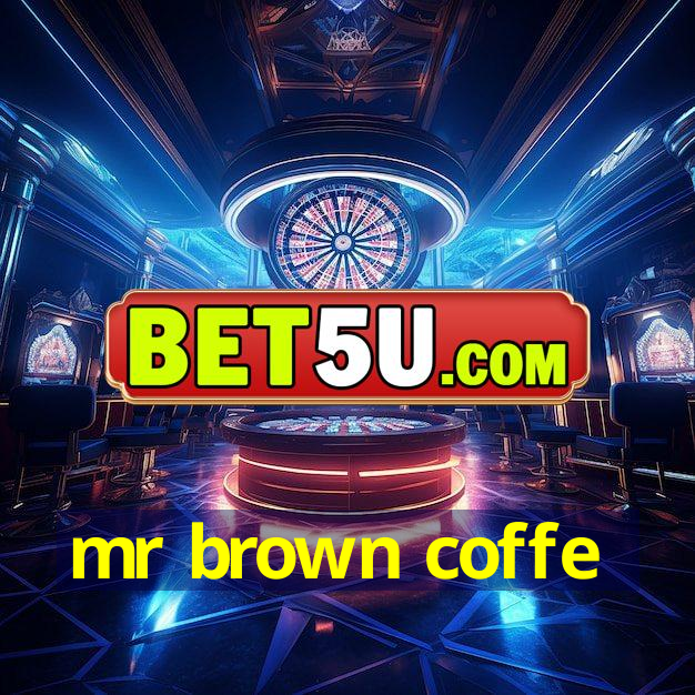 mr brown coffe