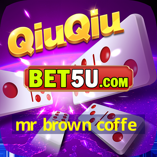 mr brown coffe