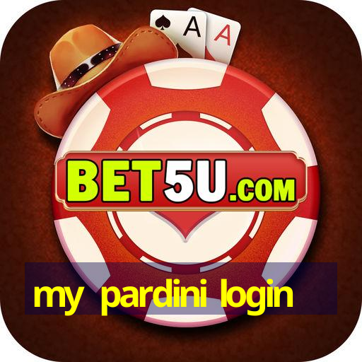 my pardini login