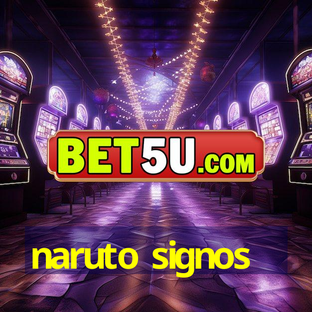 naruto signos