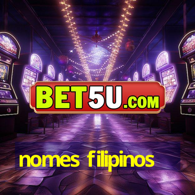 nomes filipinos