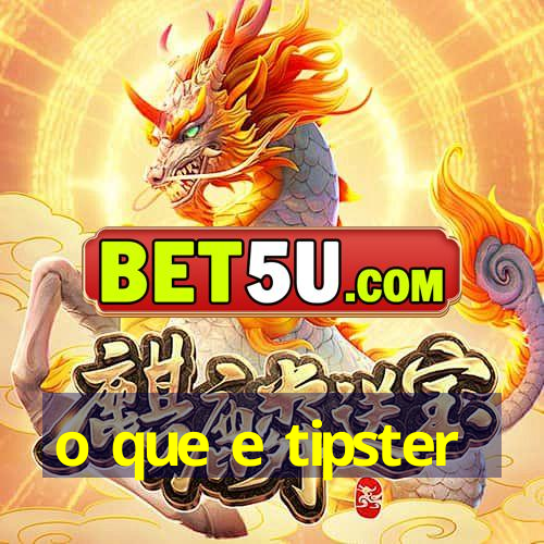 o que e tipster