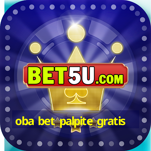 oba bet palpite gratis