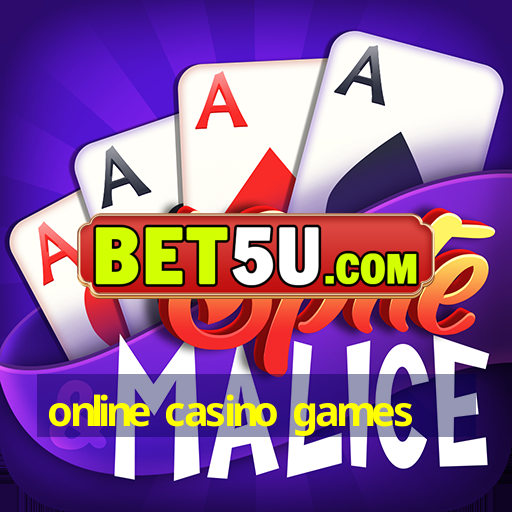 online casino games