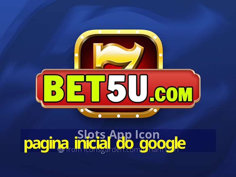 pagina inicial do google