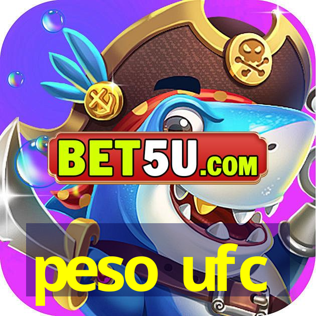 peso ufc