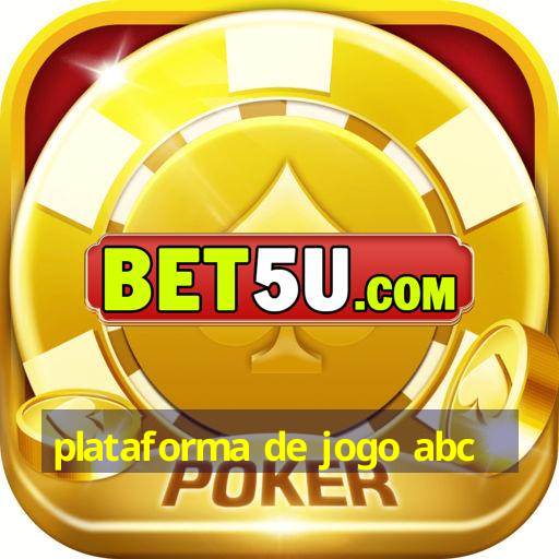 plataforma de jogo abc