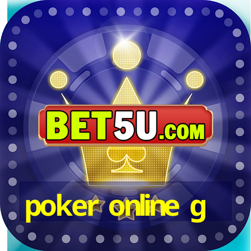 poker online g