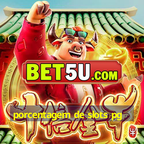 porcentagem de slots pg