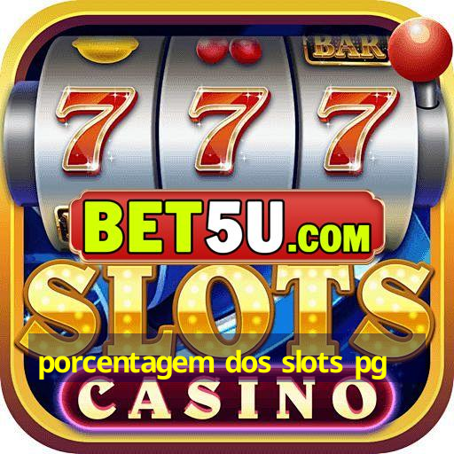 porcentagem dos slots pg