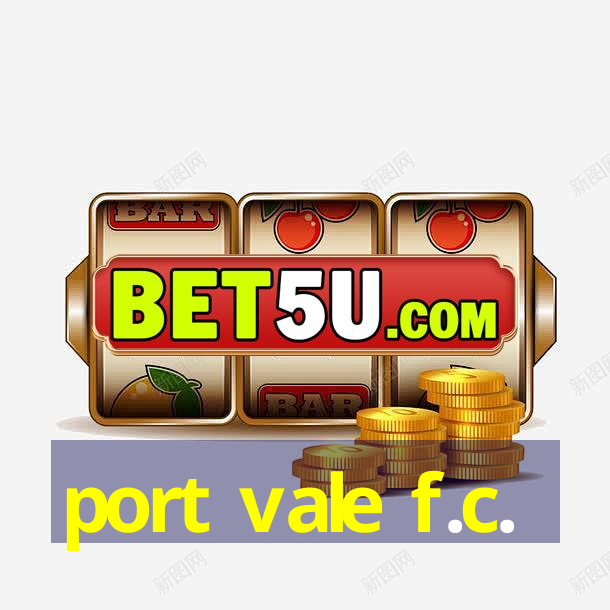 port vale f.c.