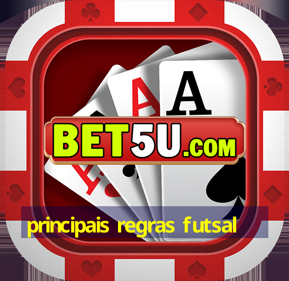 principais regras futsal