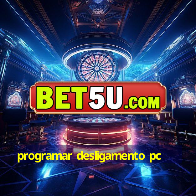 programar desligamento pc