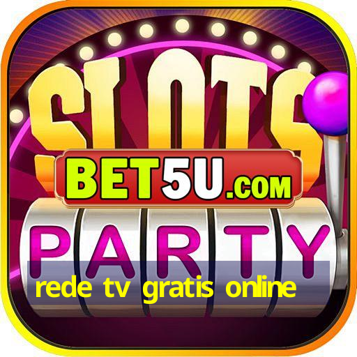 rede tv gratis online