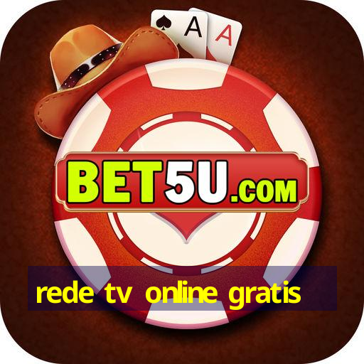 rede tv online gratis