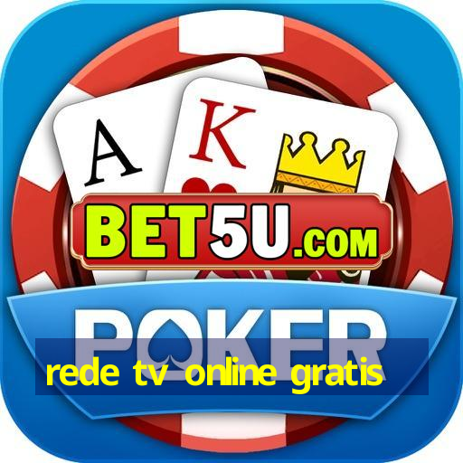 rede tv online gratis