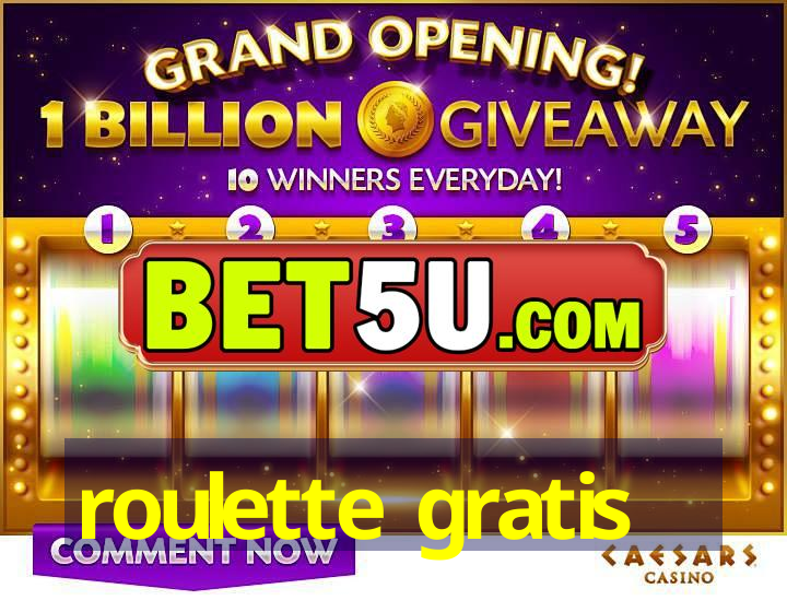 roulette gratis