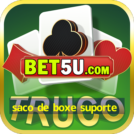 saco de boxe suporte