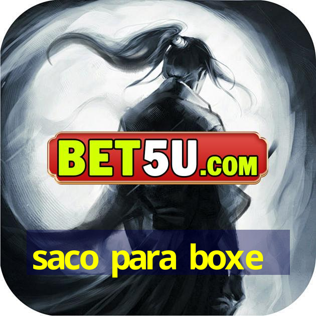 saco para boxe