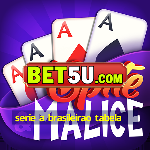 serie a brasileirao tabela