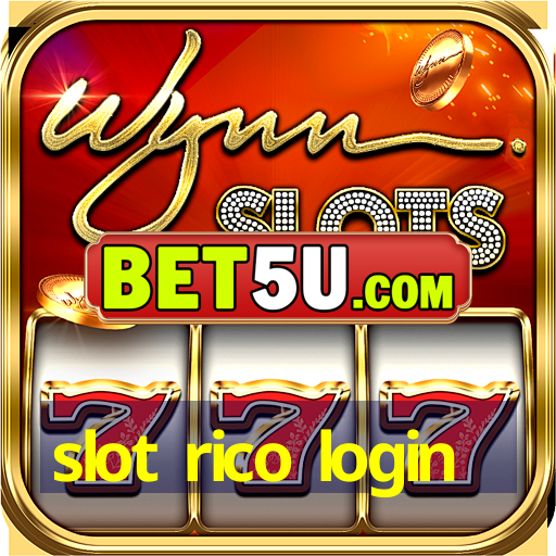 slot rico login