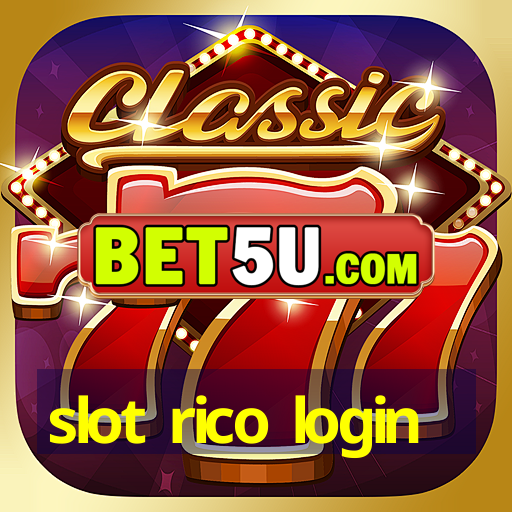 slot rico login