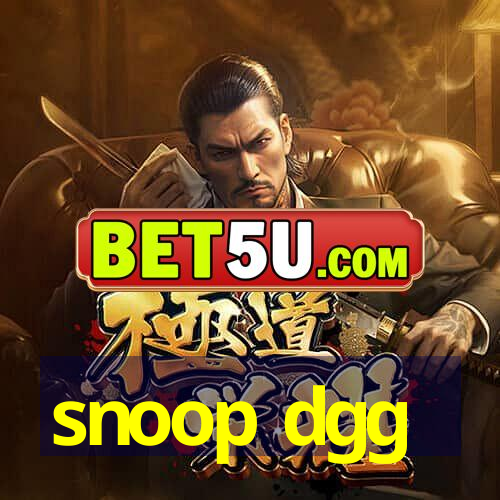 snoop dgg